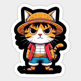 Meowgra Luffurr Sticker